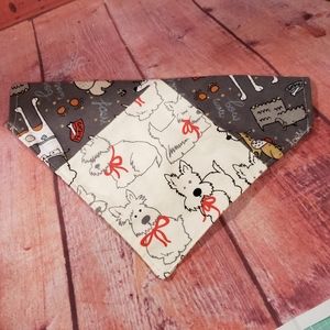 NEW HANDMADE DOG BANDANA  / SCARF